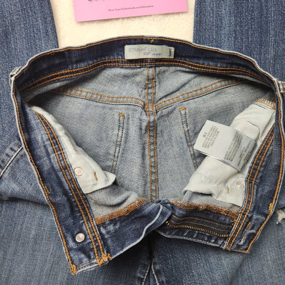 Levi's 505 Straight Leg Jeans X-tra Long Size  4Mx39 - Picture 12 of 13